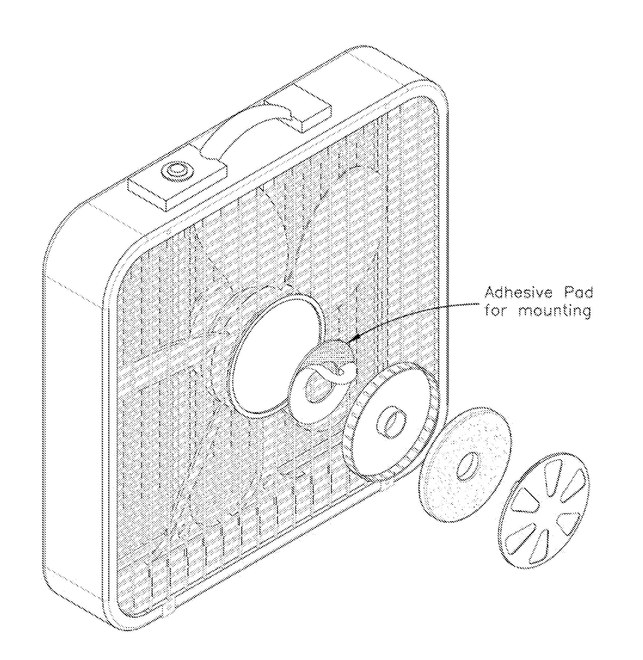 Apparatus for distributing a fragrance using a fan