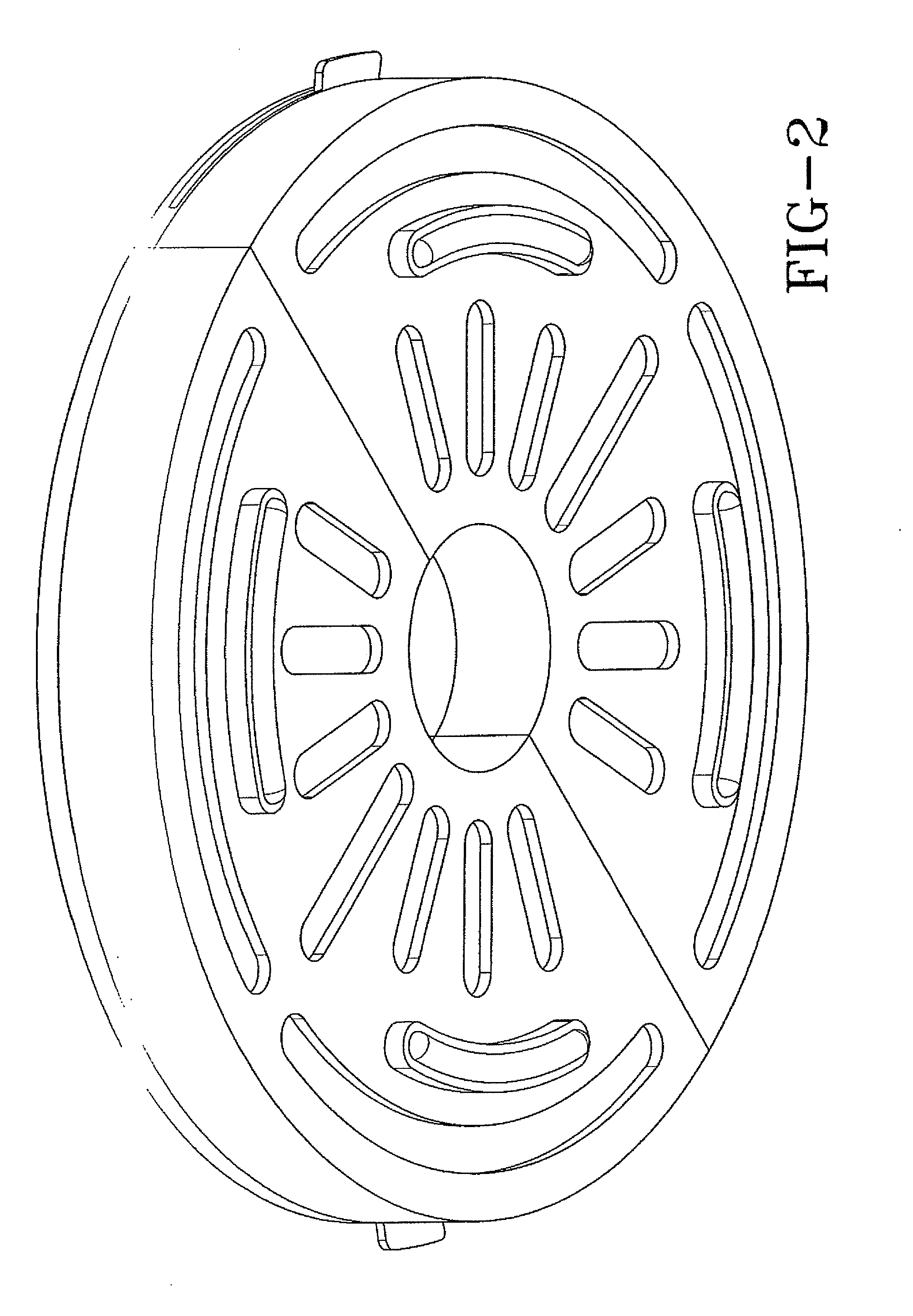 Apparatus for distributing a fragrance using a fan