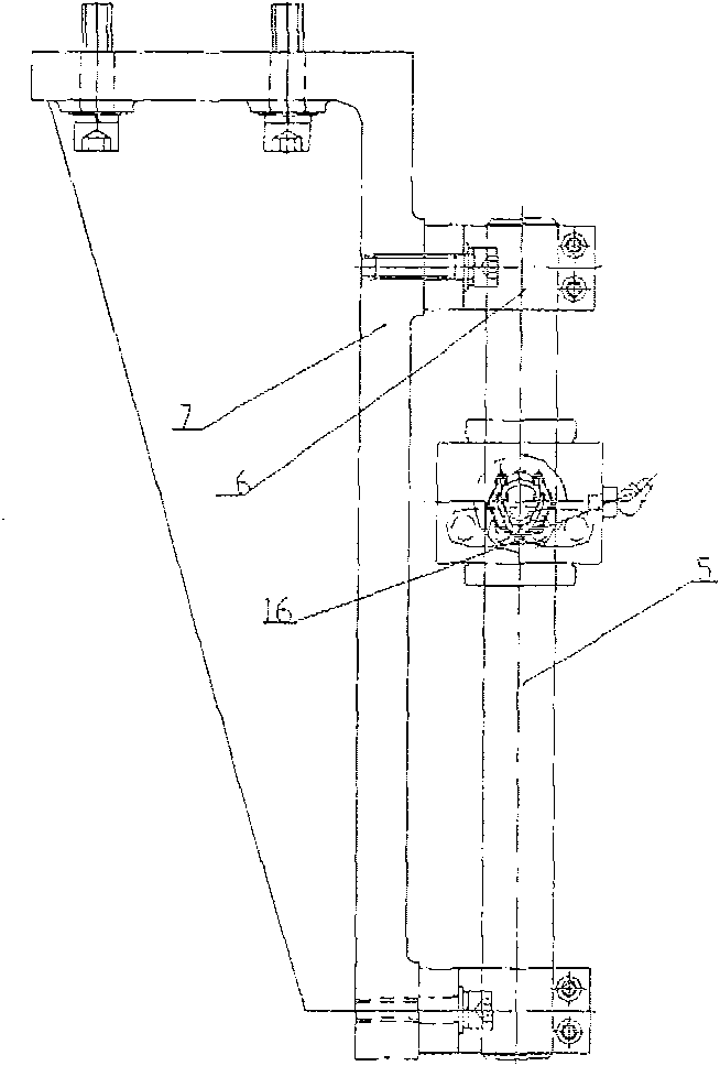 Knife rack driving mechanism for incontinence trousers reciprocating welding system