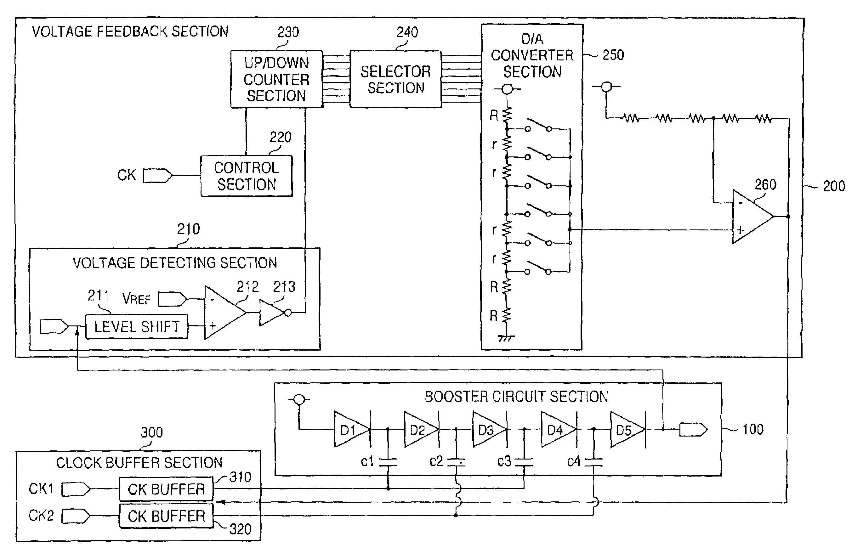 Voltage-change control circuit and method