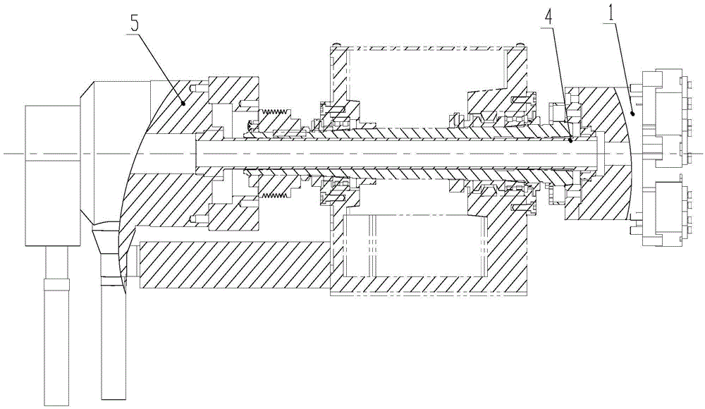 Rotary tool-feeding cutting mechanism for lathe