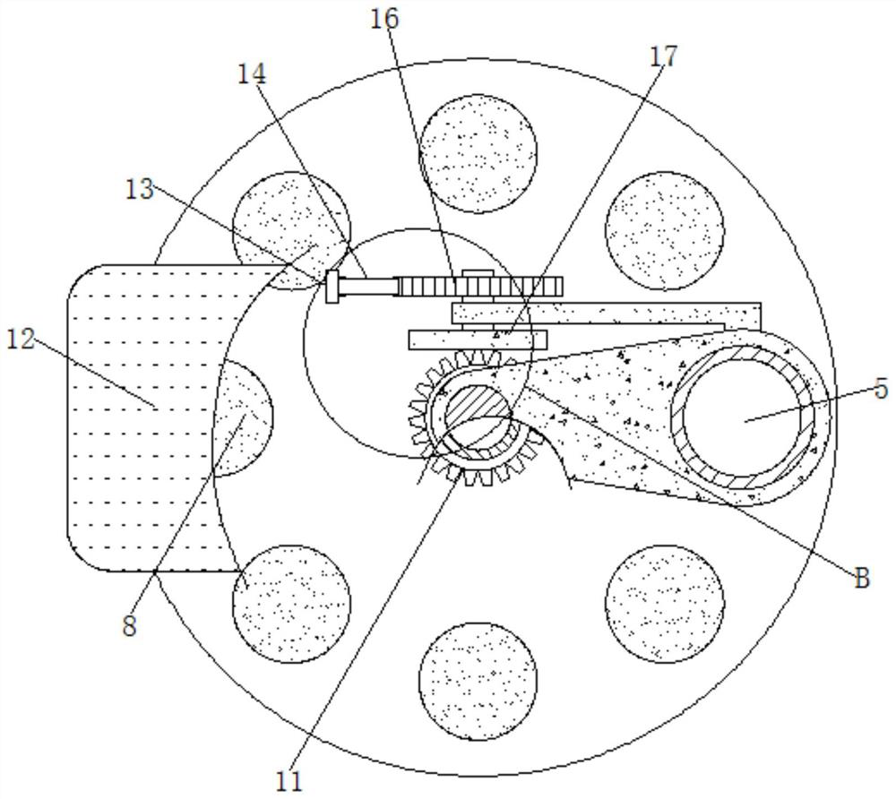 Computer display screen rear shell assembling screw feeding mechanism