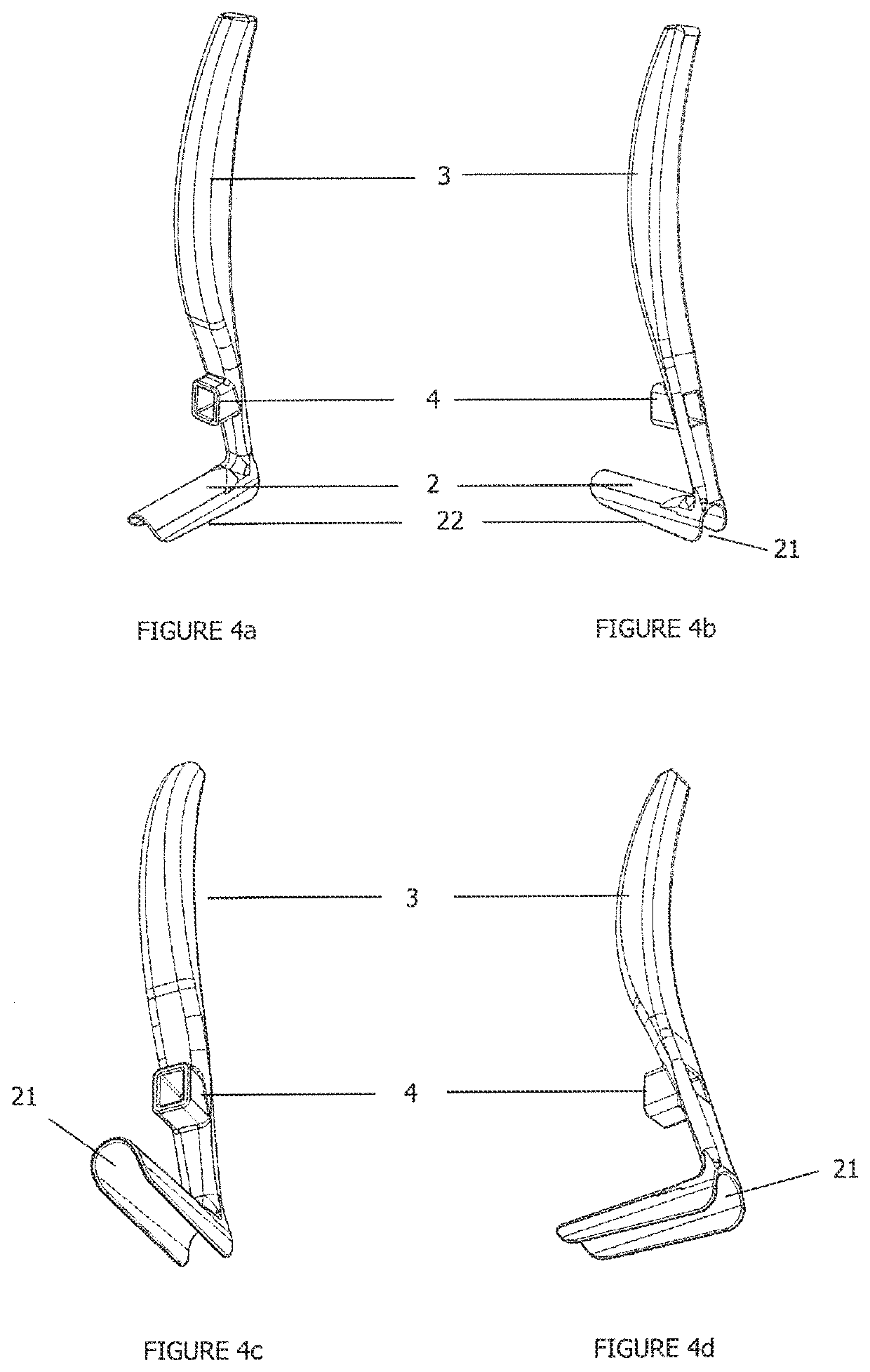 An endoscopic-release surgical retractor