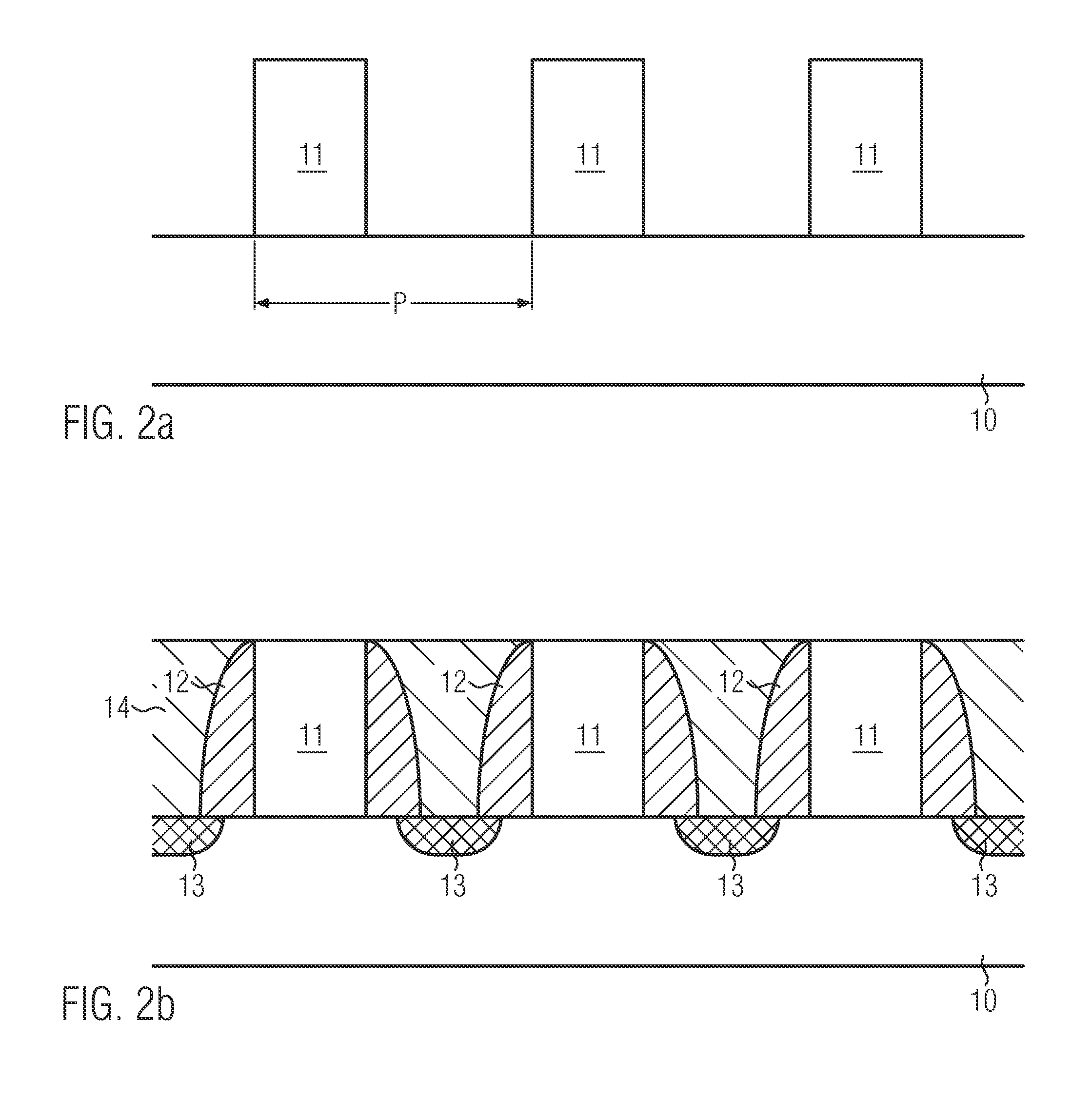 Densely packed transistor devices