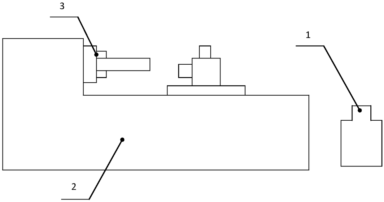 Rapid turning machining technology method of rubber structural member