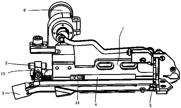 Combined type line cutting device