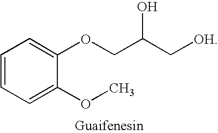 Combined administration of benzonatate and guaifenesin