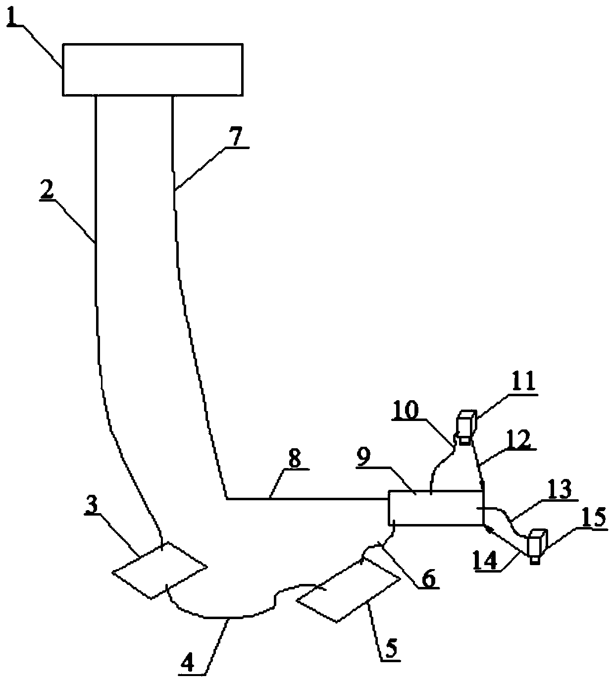 Deepwater oil and gas field underwater facility and hydrate unblocking method thereof