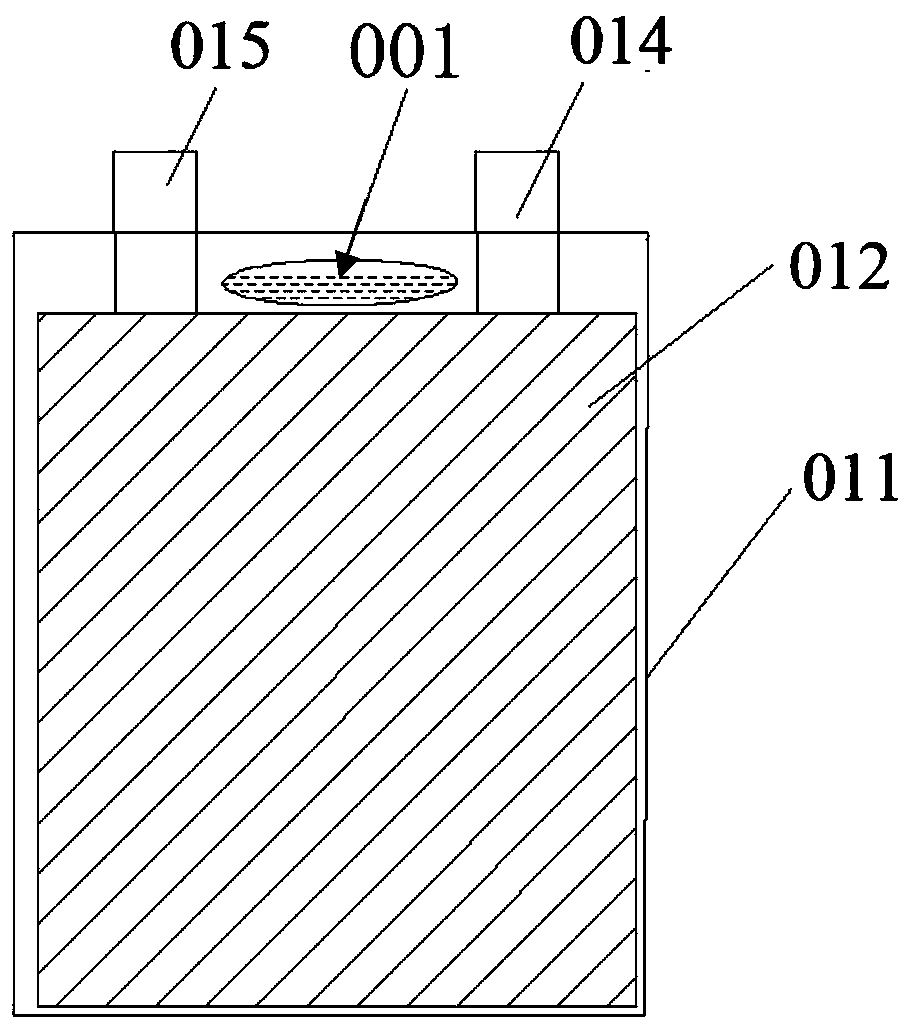 Lithium battery thermal runaway fire inhibition capsule and lithium ion battery