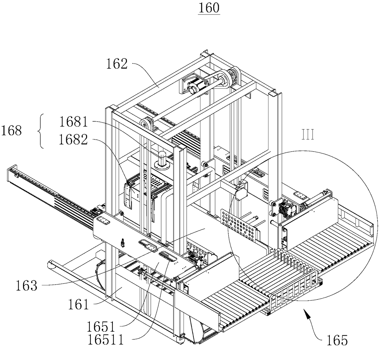 Truck loading system and method