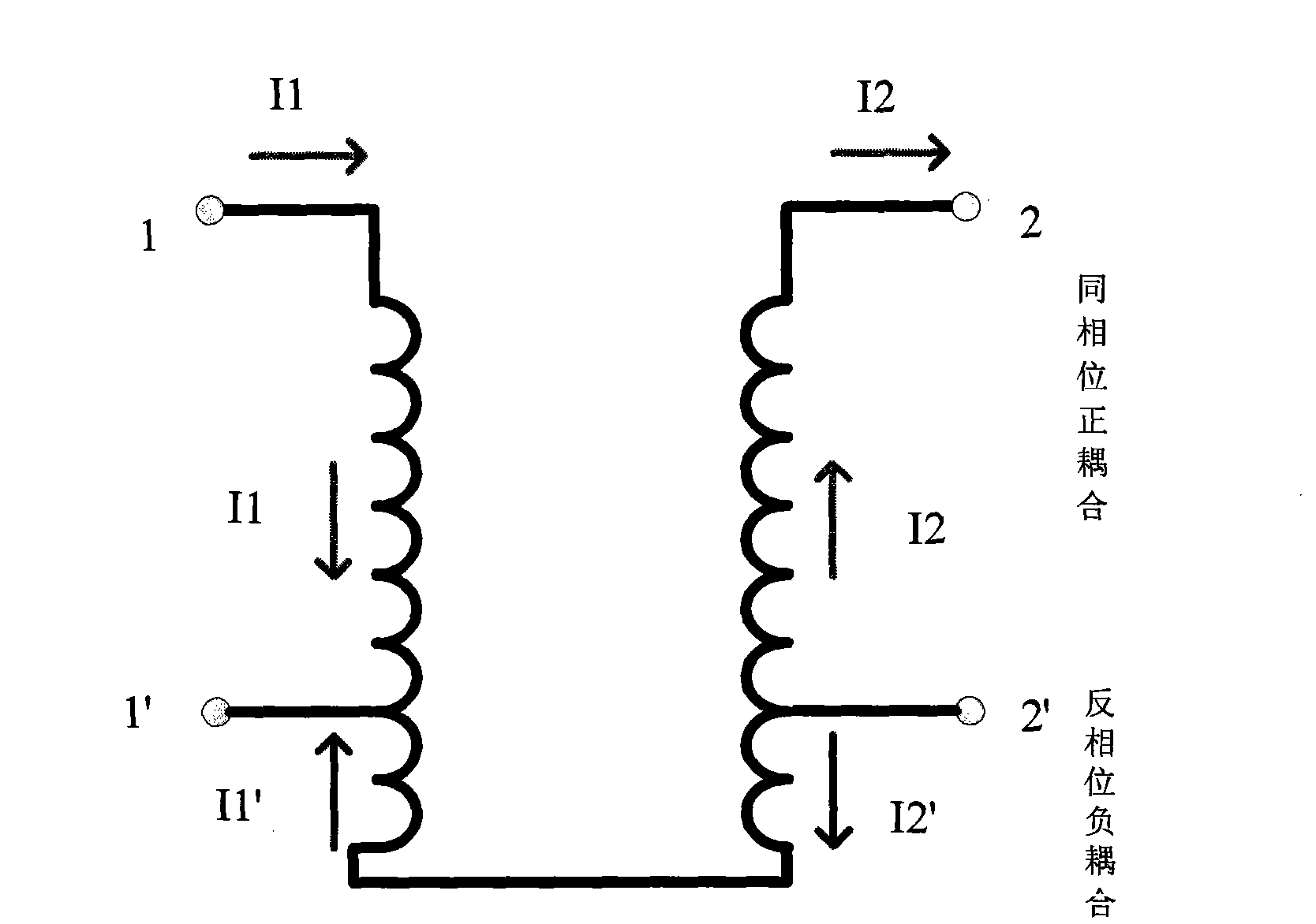 Antiphase coupling elliptic function spiral wave filter