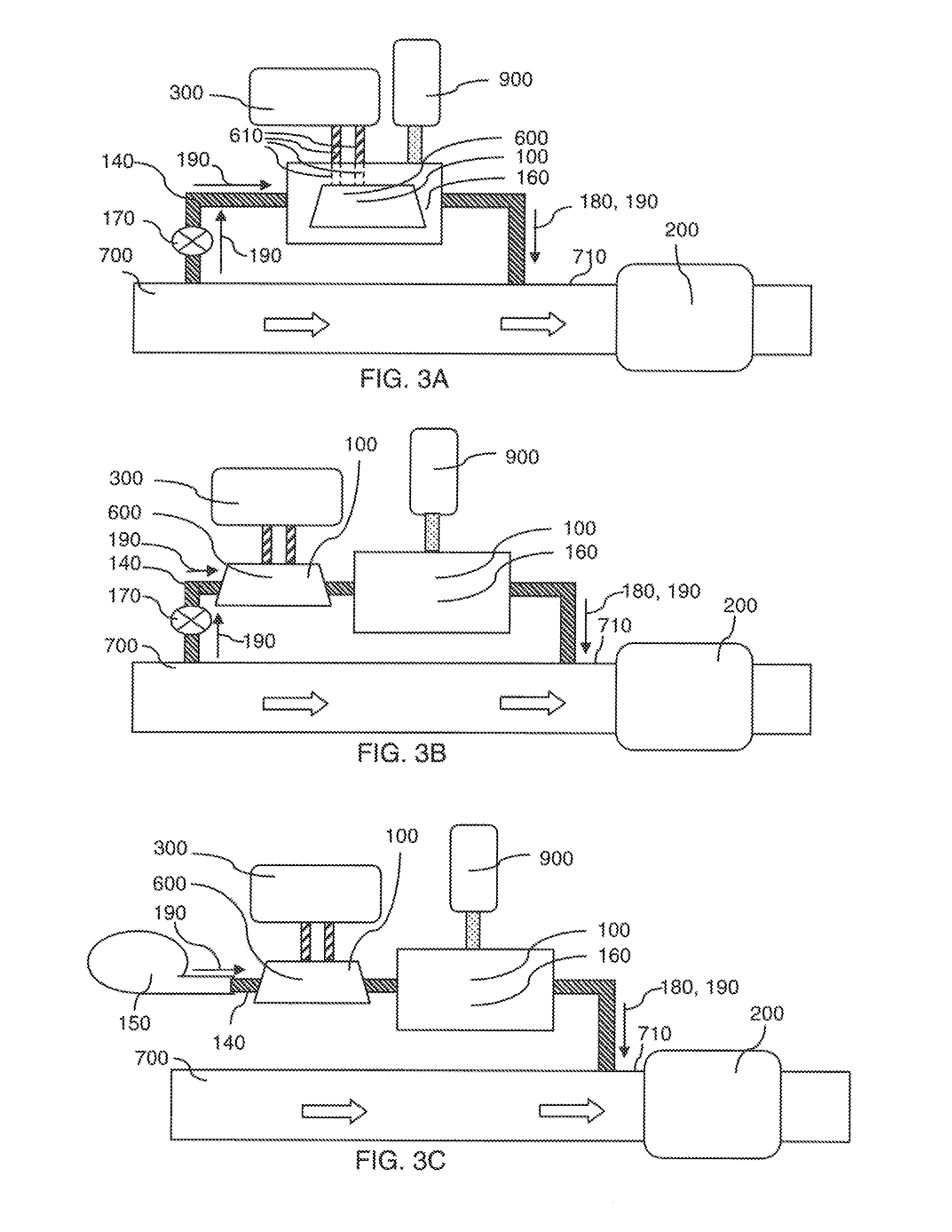 Method and devices for heating urea-containing materials in vehicle emission control system