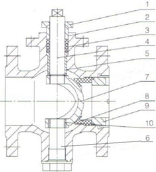 Novel adjusting ball valve