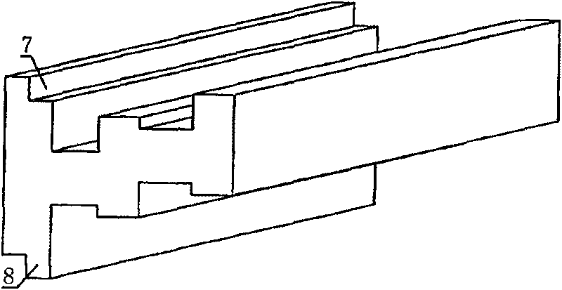 Deformed blocks and wall body structure formed with the same