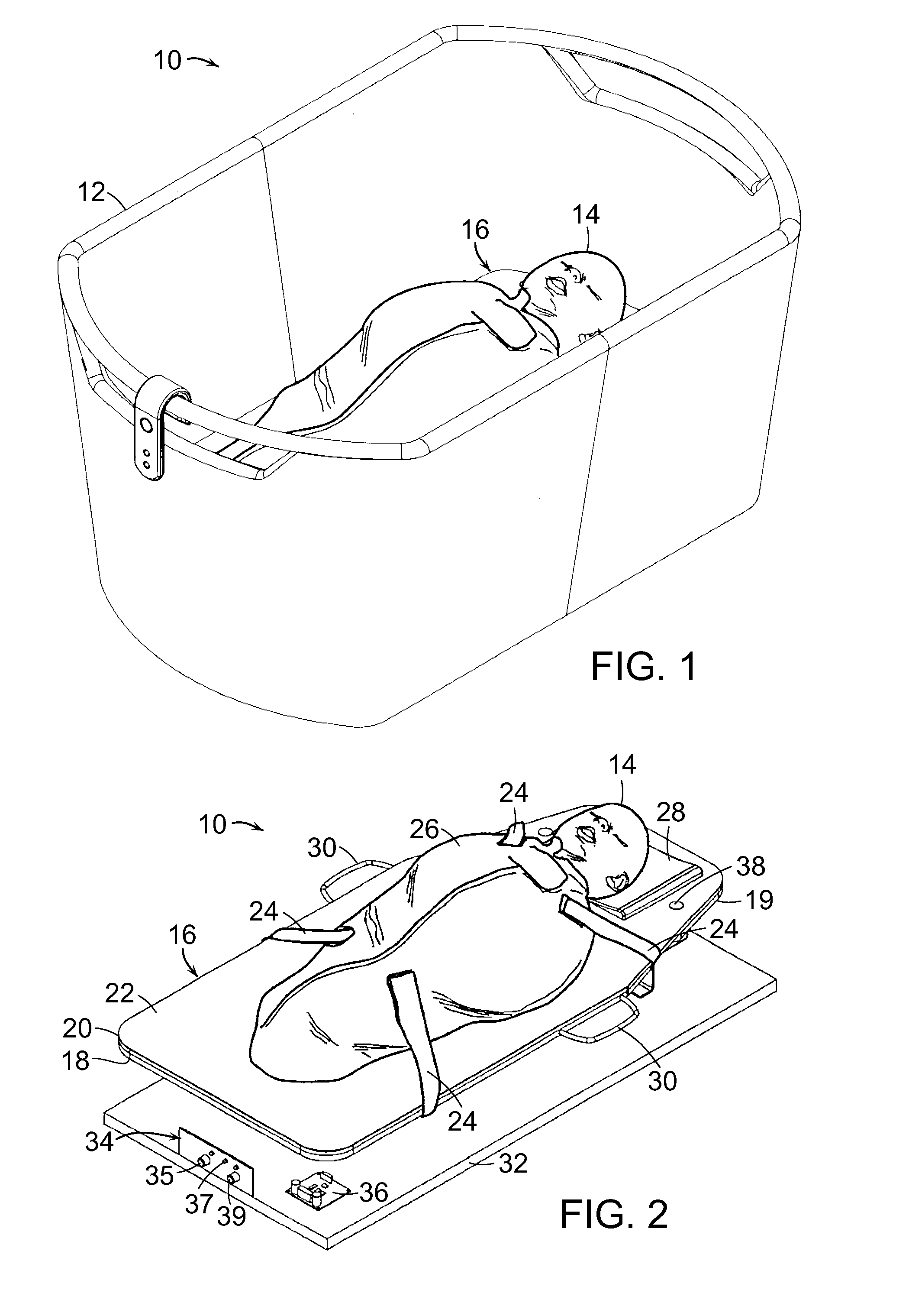 Infant calming/sleep-aid device and method of use