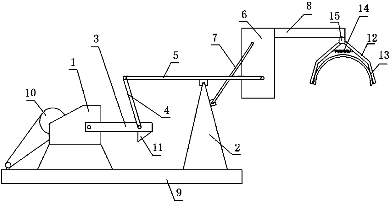 Installation equipment for ceiling of plant greenhouse