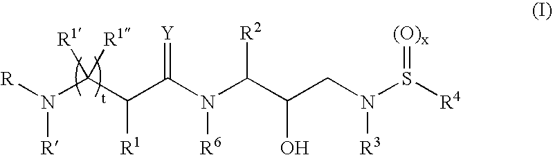 Α- and β-amino acid hydroxyethylamino sulfonamides useful as retroviral protease inhibitors