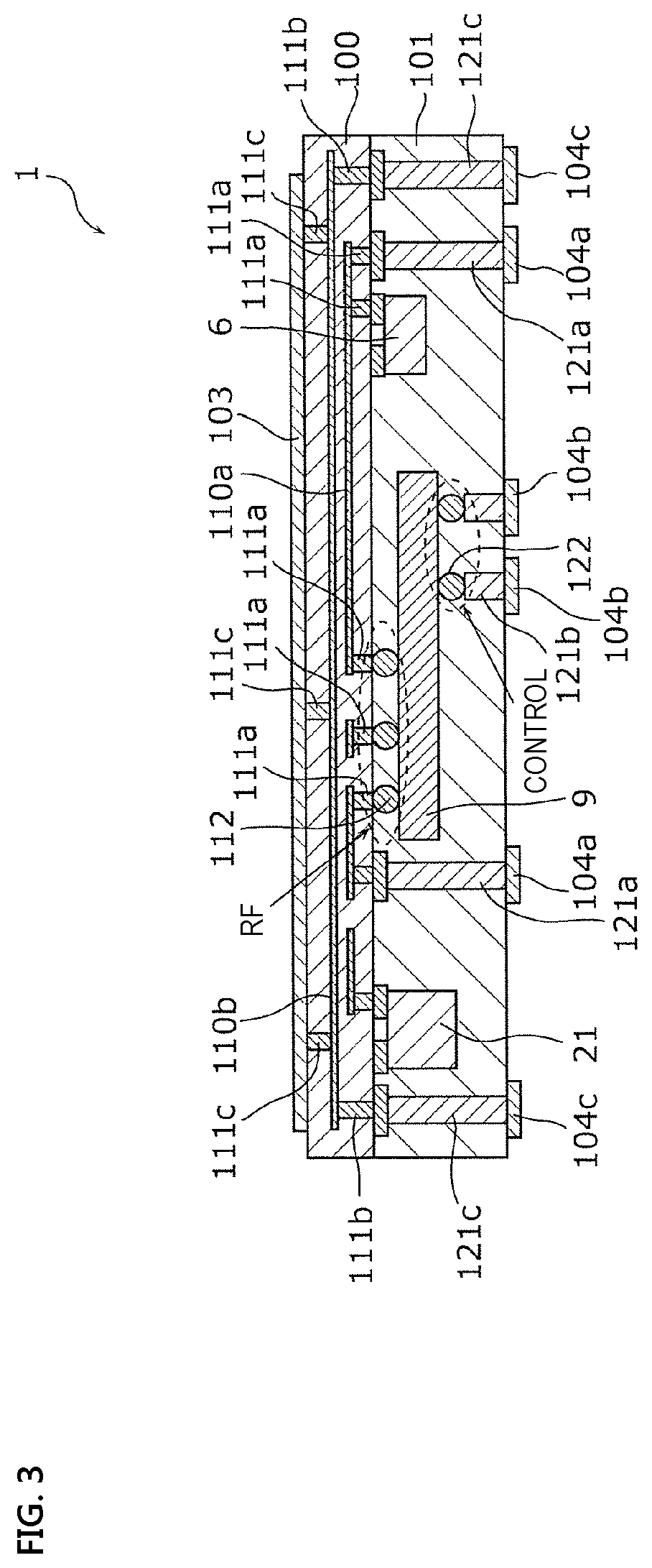 Active element, high-frequency module, and communication device