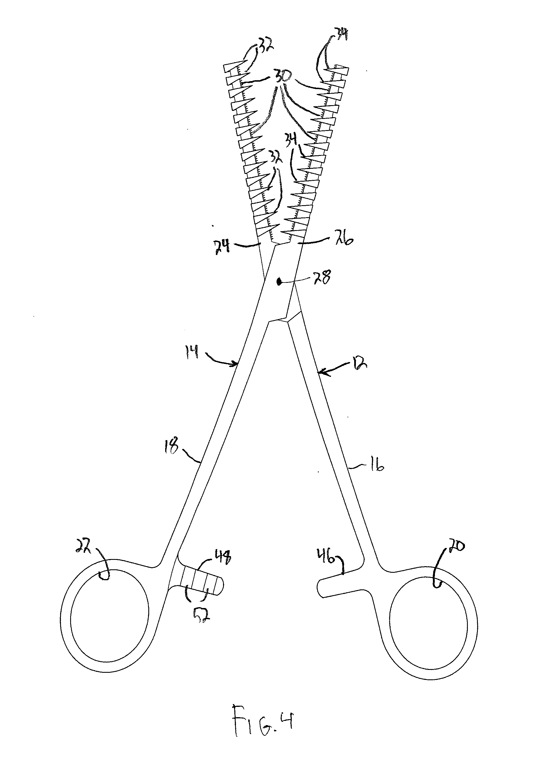 Tissue Grasping Forceps & Localizing Needle Holder