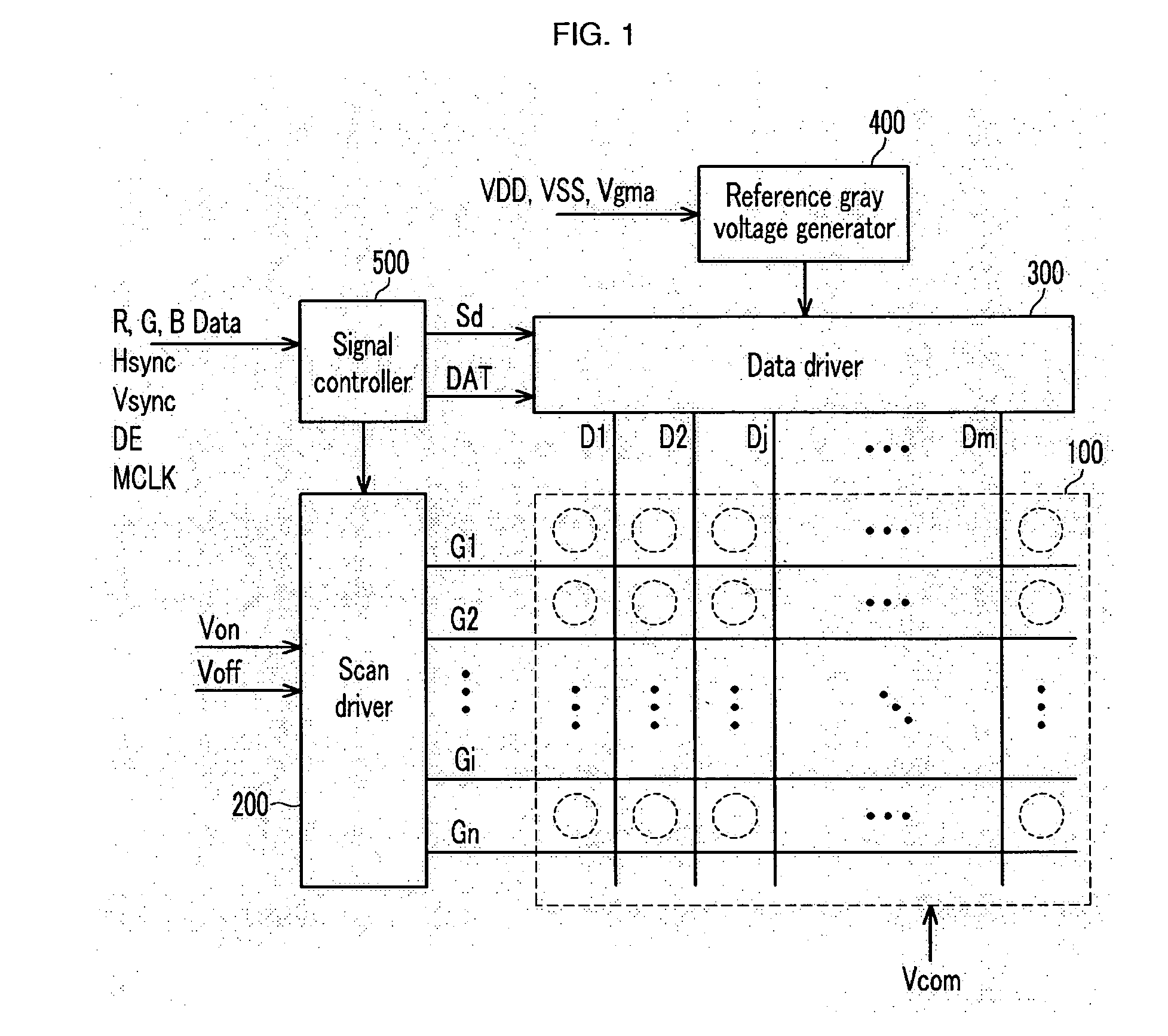 Output voltage amplifier and driving device of liquid crystal display using the same