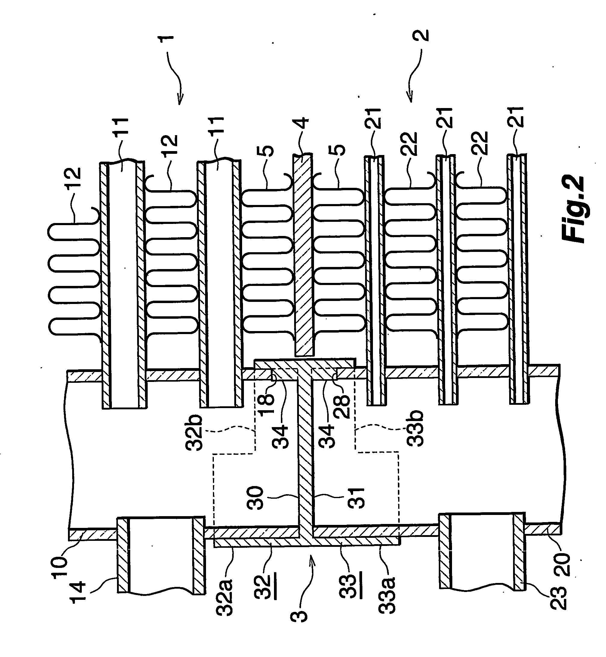 Unit-type heat exchanger