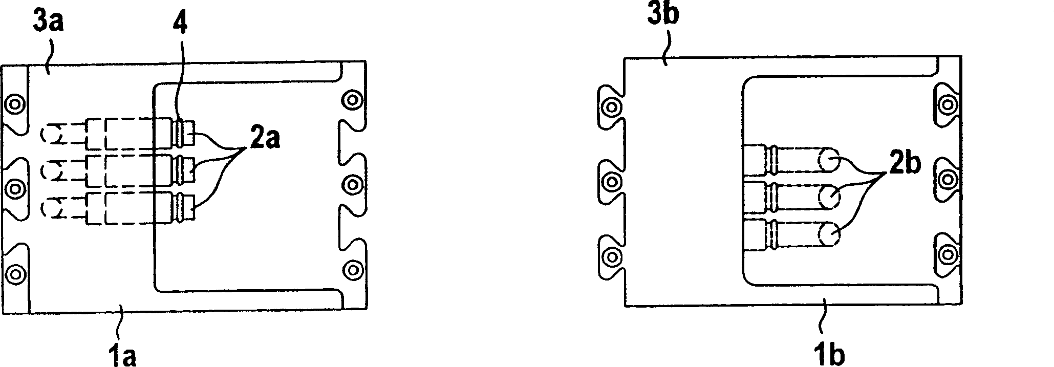 Connecting element for mechanically connecting components