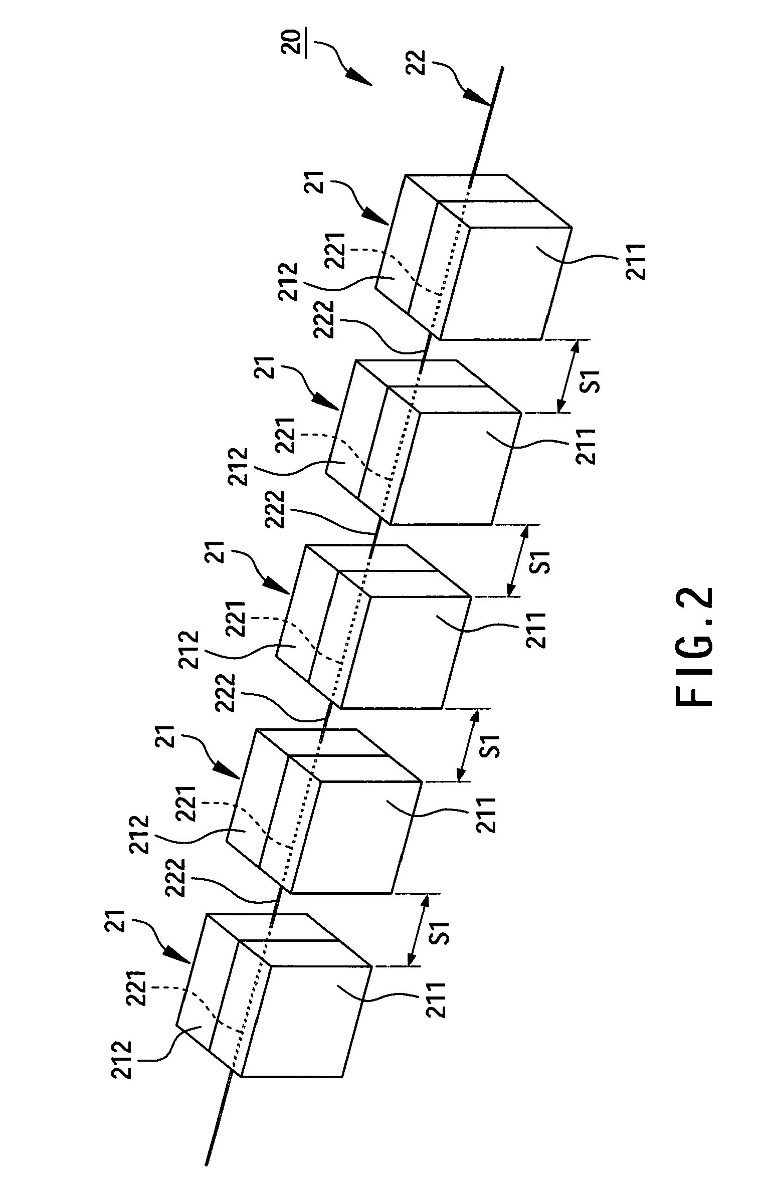 Flexible current collecting fiber bunch and fuel cell structure using the same