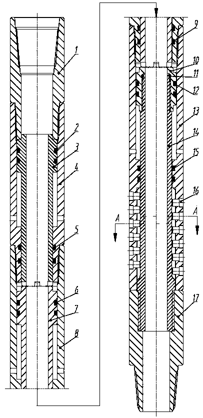 Multi-stage hydraulic pressurizer based on mechanical device