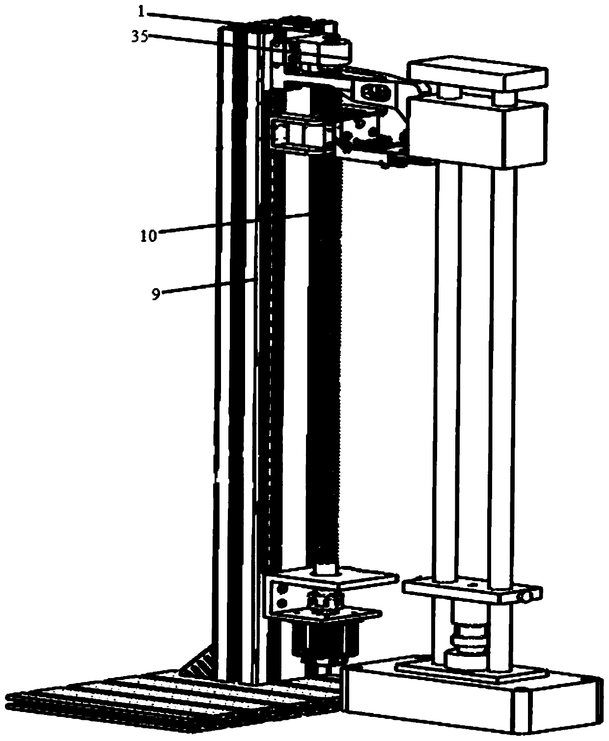 Bituminous coal Oya dilatometer automatic striking device