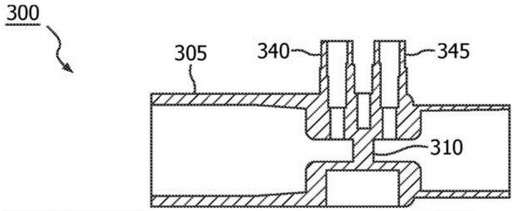 Respiratory measurement apparatus having integrated filter