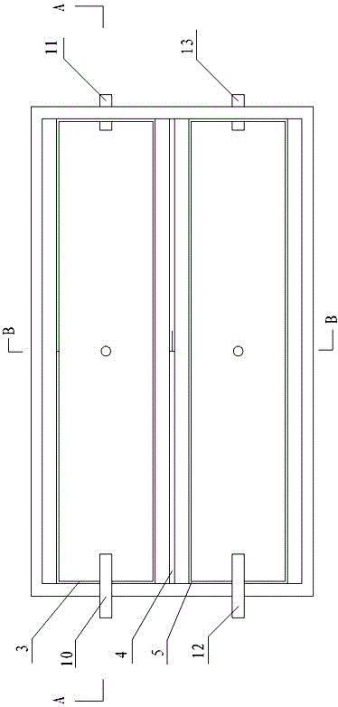 Electric flocculation device for wastewater treatment