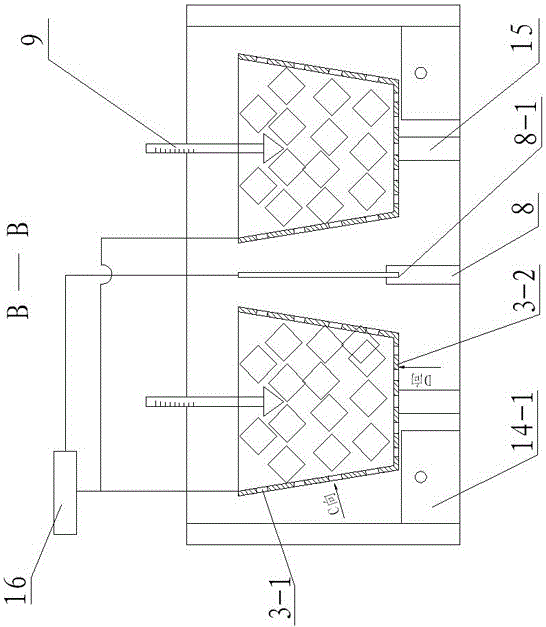 Electric flocculation device for wastewater treatment