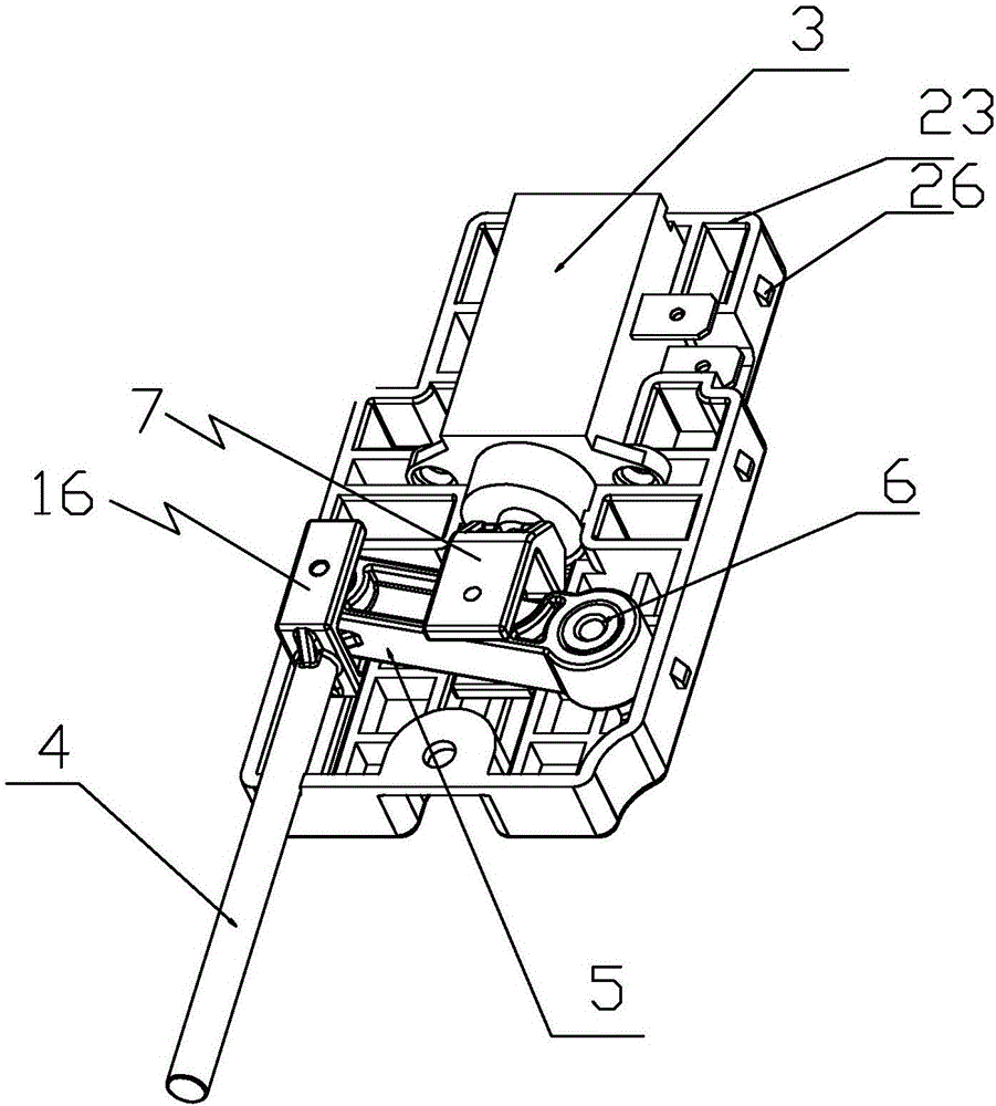 Automatic door opening mechanism