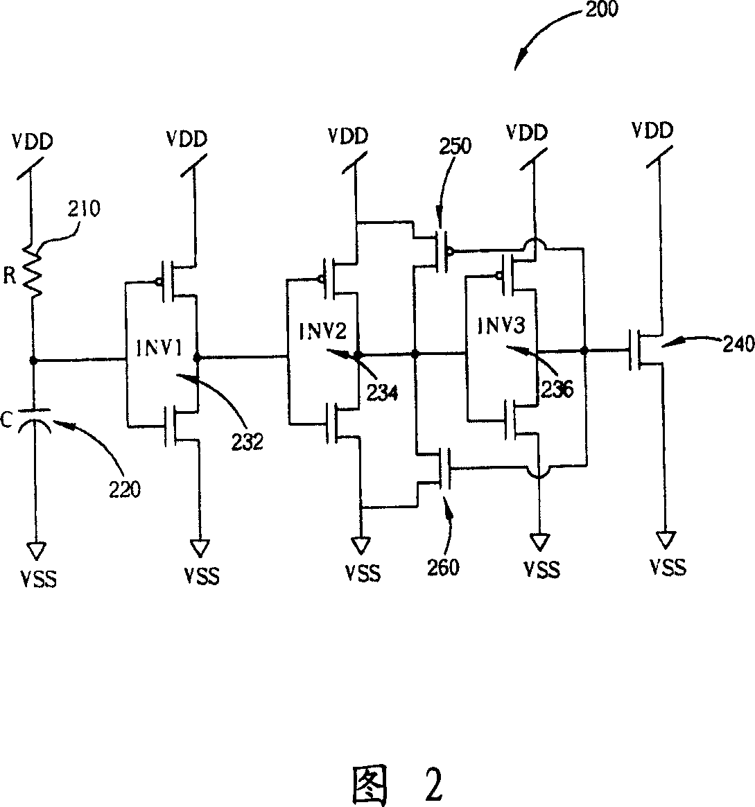 A static discharge protective circuit with the feedback technology