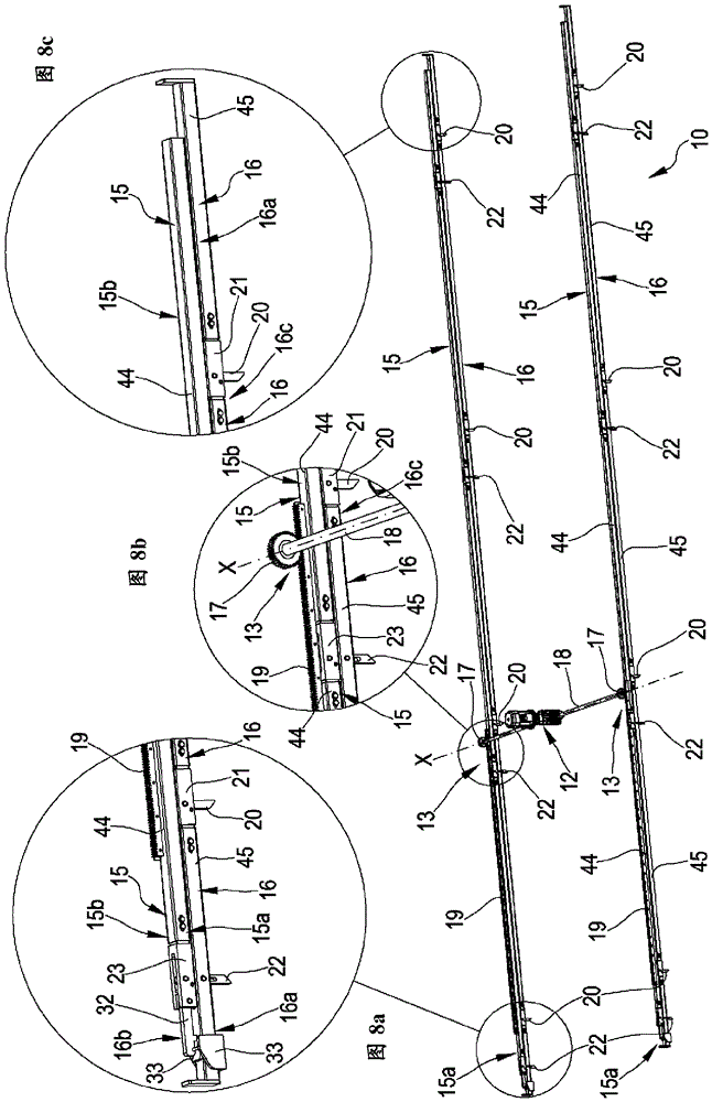 Industrial equipment for drying and/or conditioning flexible laminated surfaces