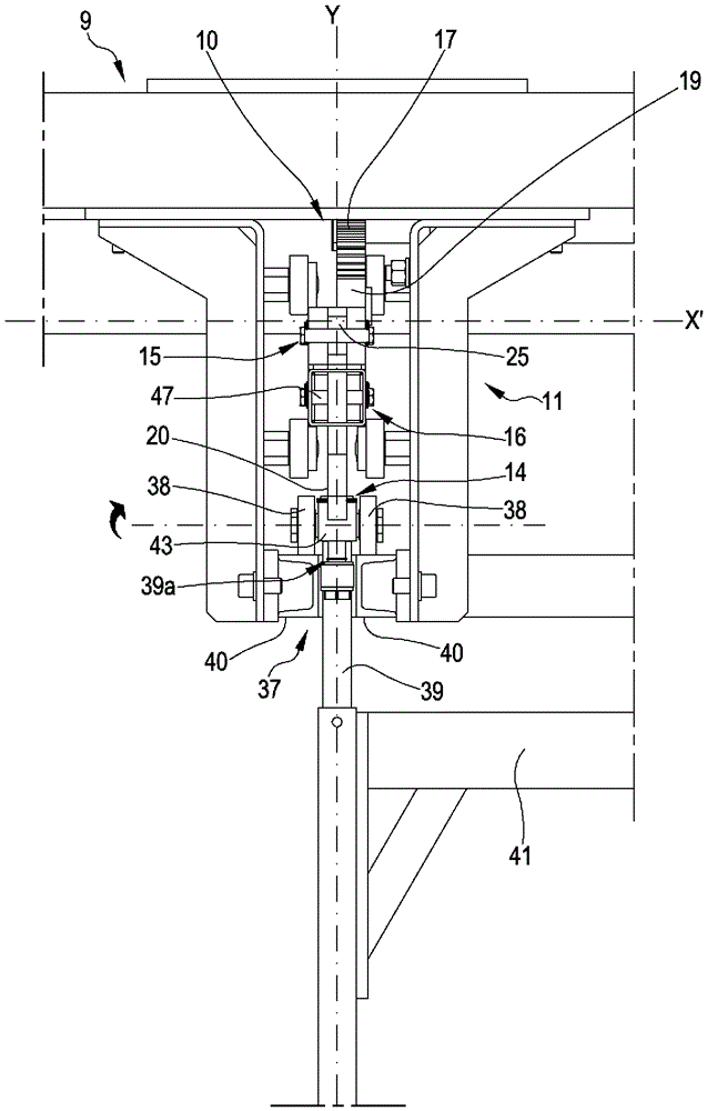 Industrial equipment for drying and/or conditioning flexible laminated surfaces