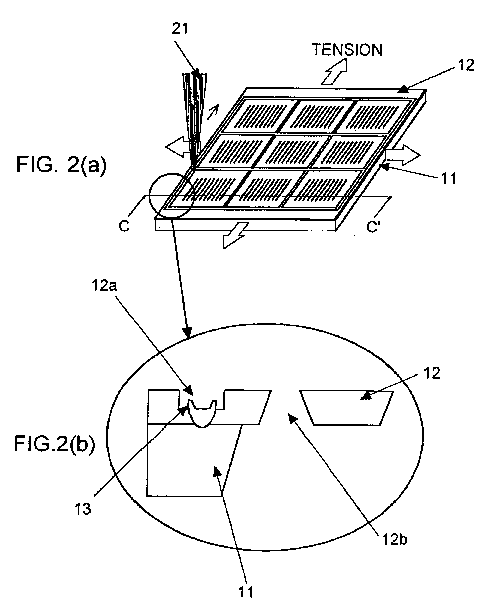 Metal mask structure and method for manufacturing thereof
