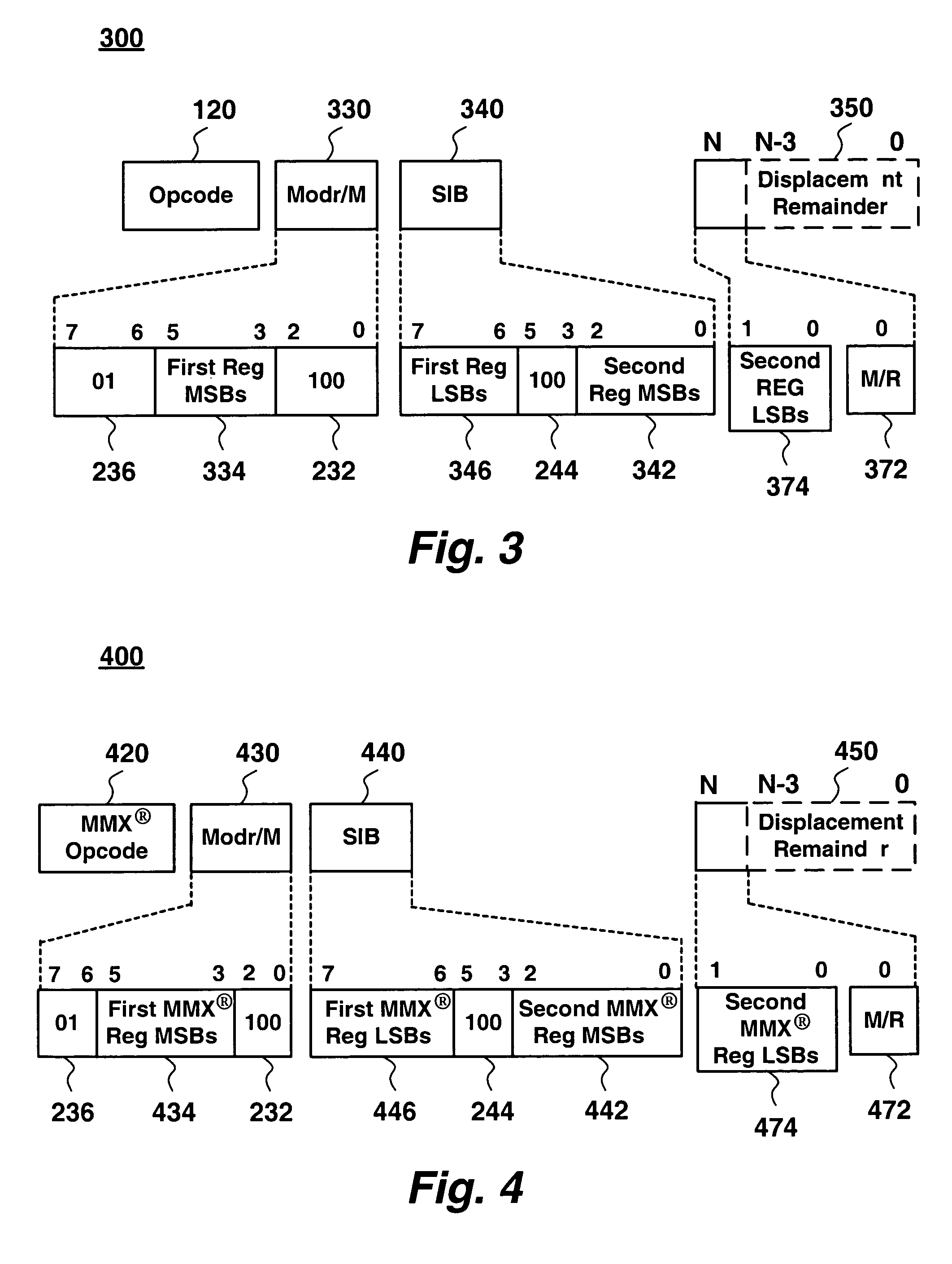 Method and apparatus to support an expanded register set