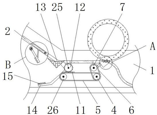 An inspection and adjustment device for bearing ring processing