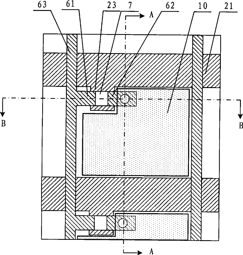 TFT-LCD array substrate structure and preparation method thereof