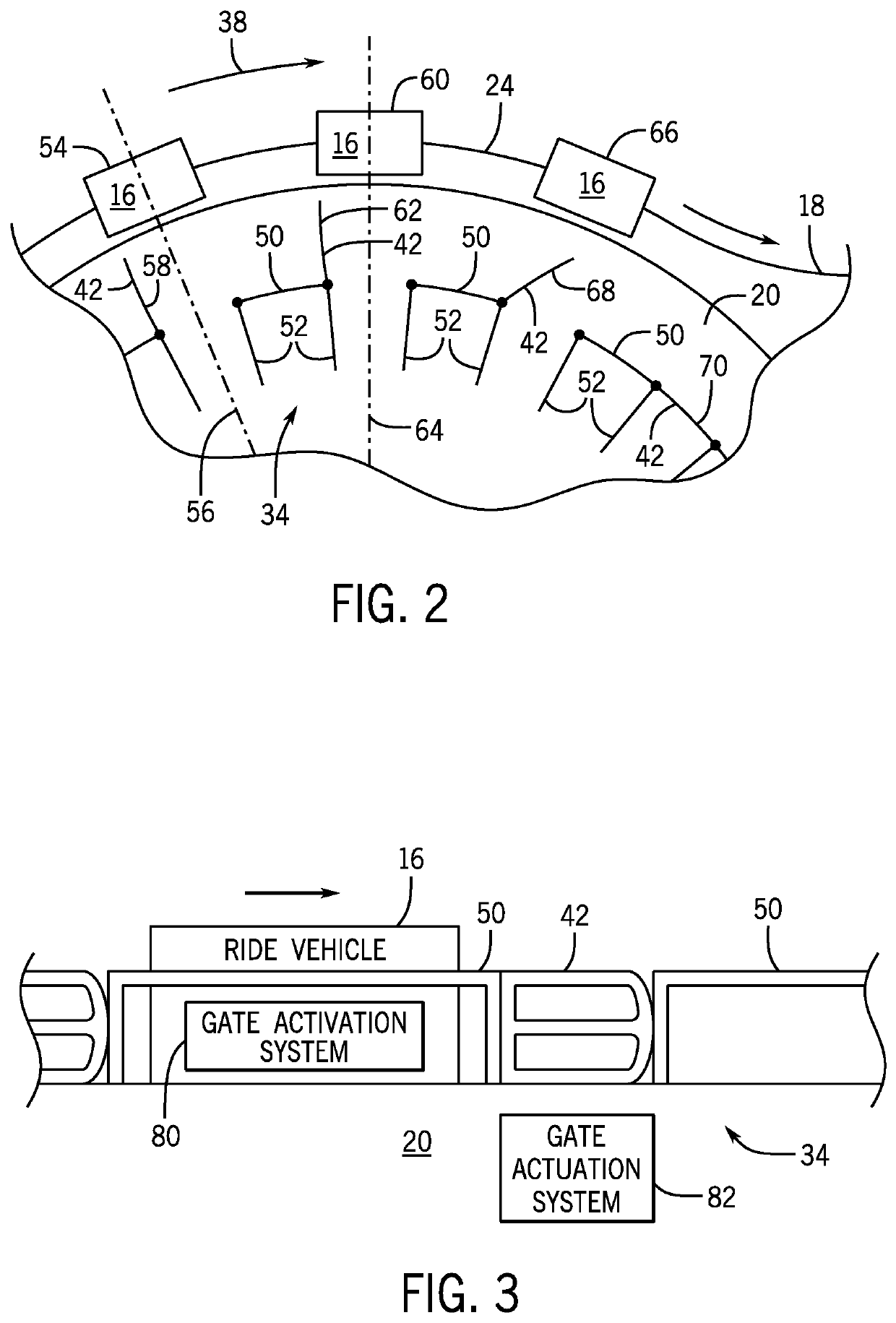 Gate systems and methods for rotating loading platform