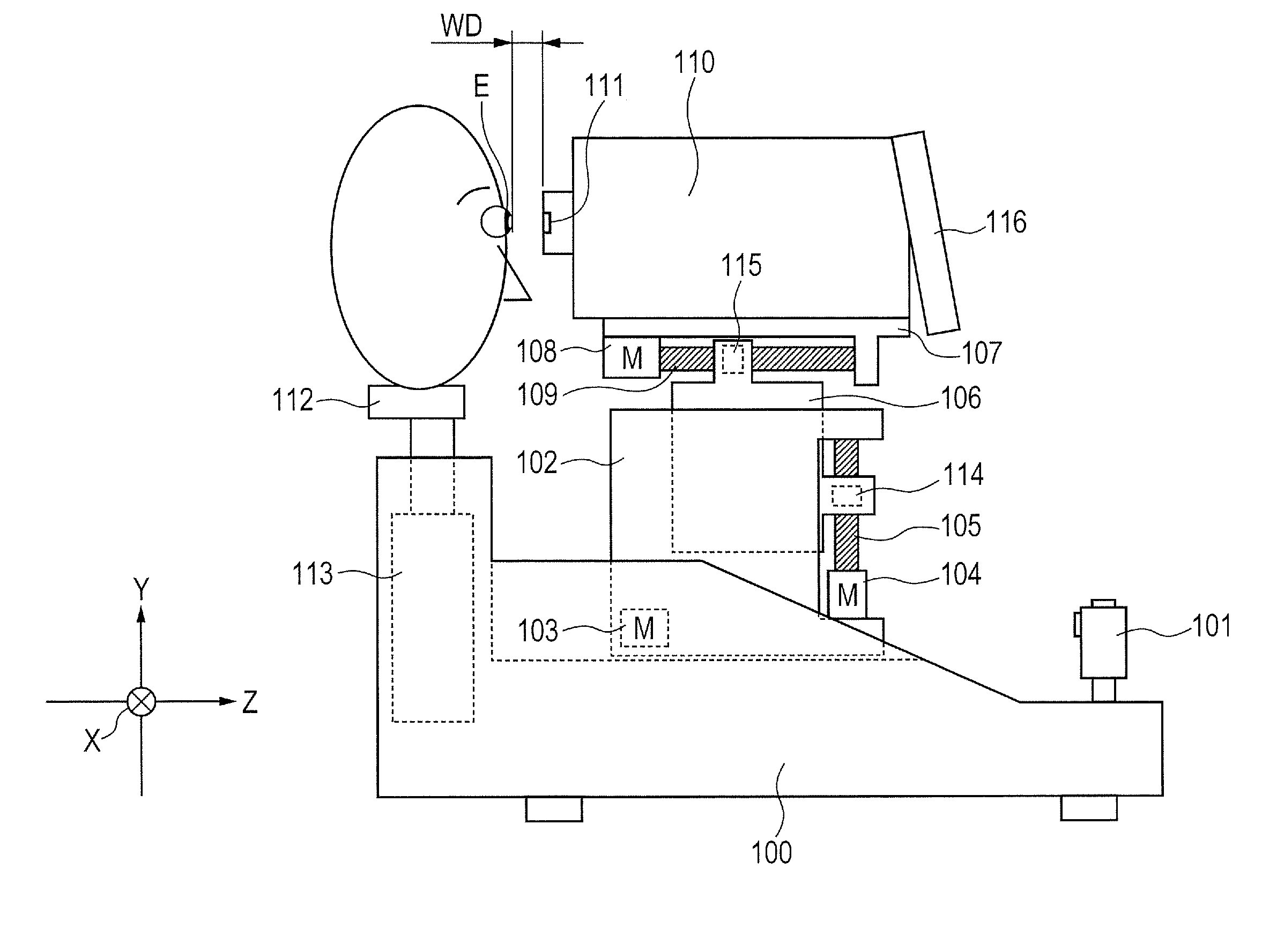 Contactless tonometer