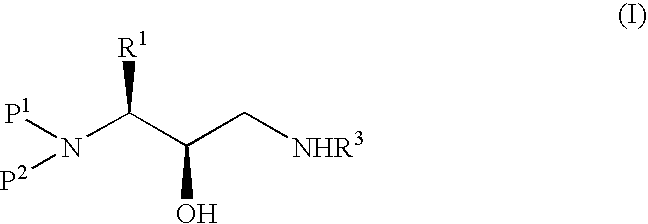 Method of preparing retroviral protease inhibitor intermediates