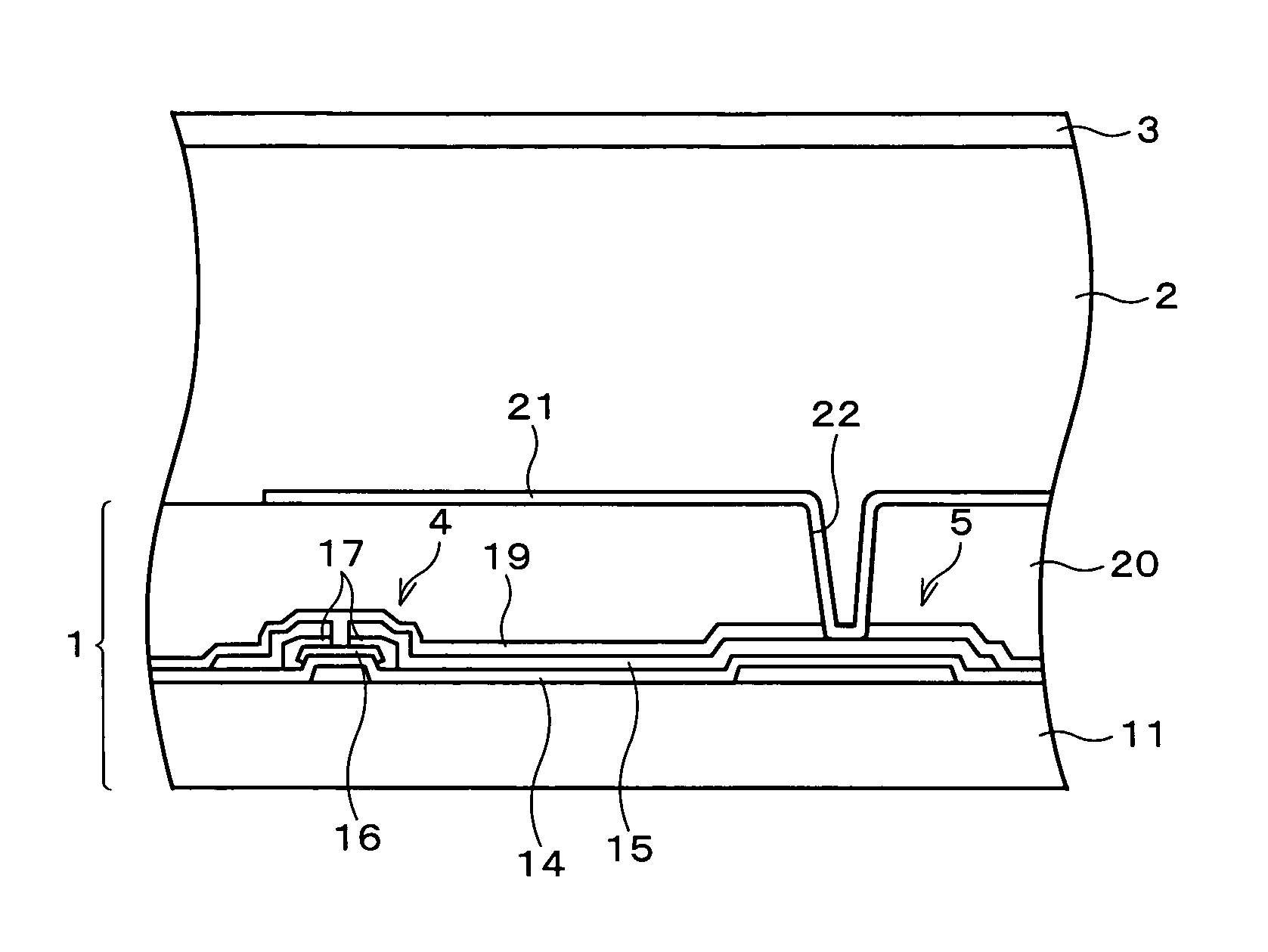 Active-matrix substrate and electromagnetic wave detector