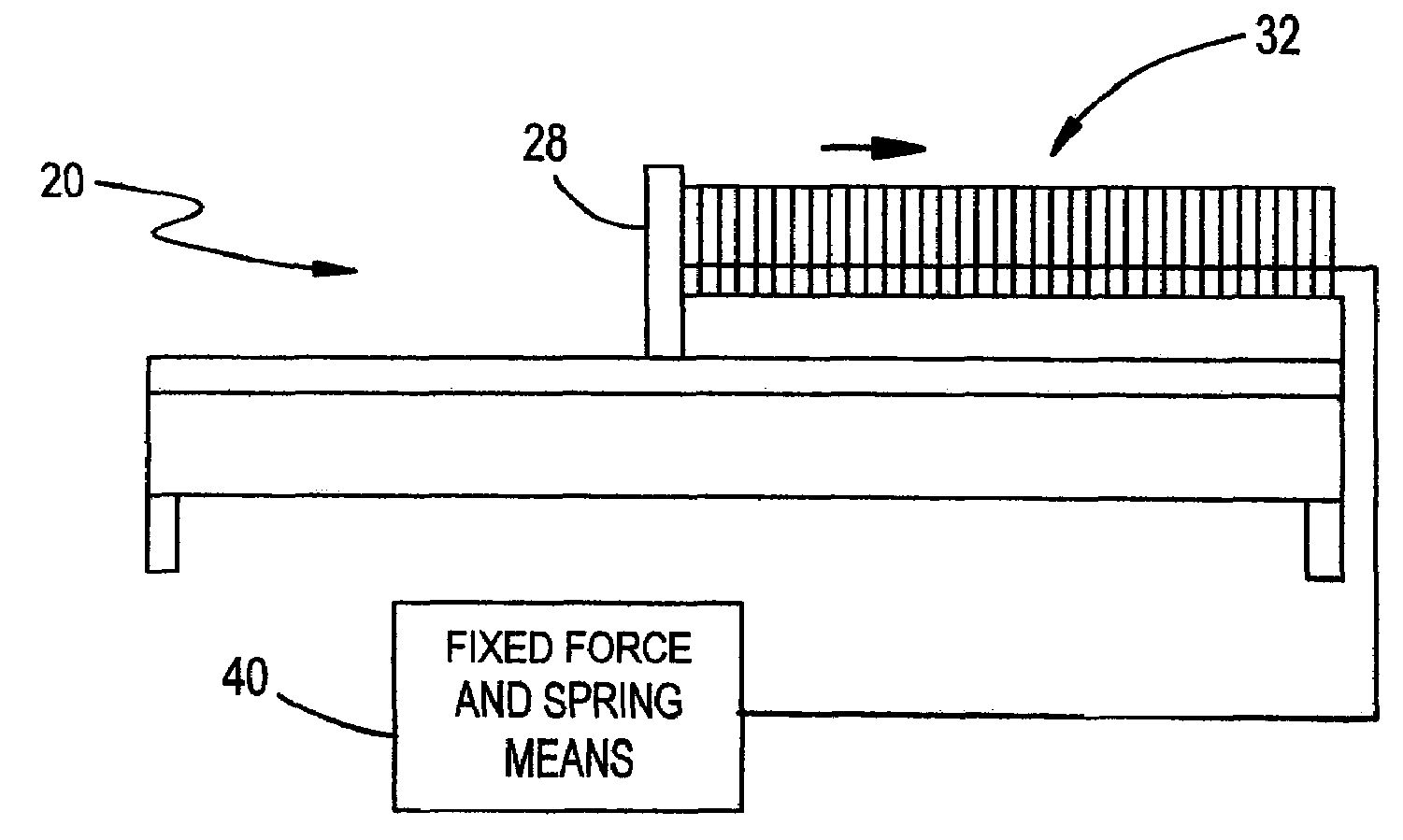 System for feeding and transporting documents