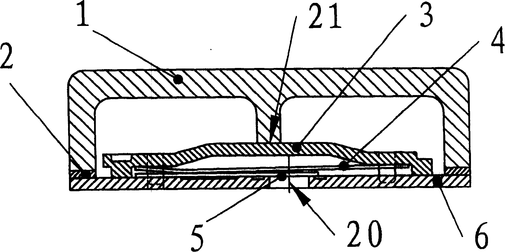 Valve set structure for reciprocating compressor