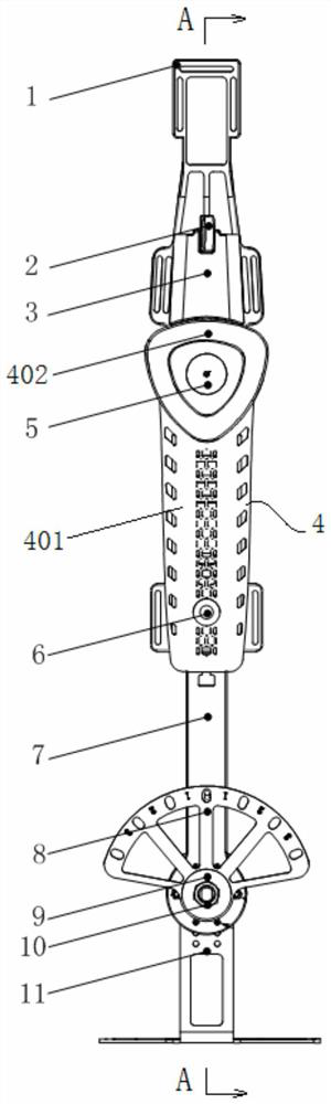 Supporting power assisting device for shank and ankle joint rehabilitation