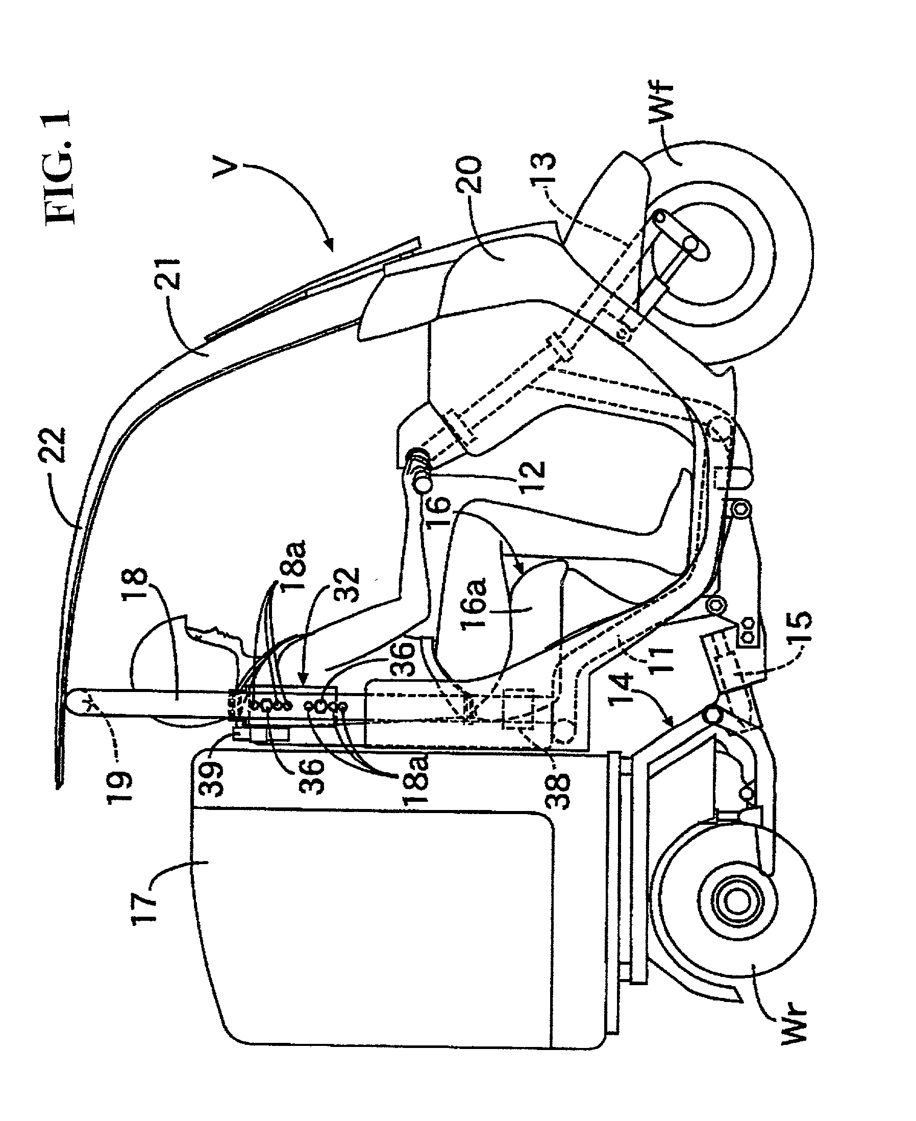 Vehicular passive safety device