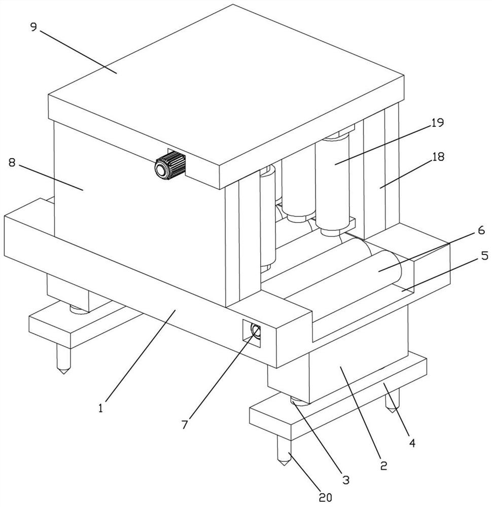 Energy-saving and environment-friendly outdoor cleaning equipment and using method thereof