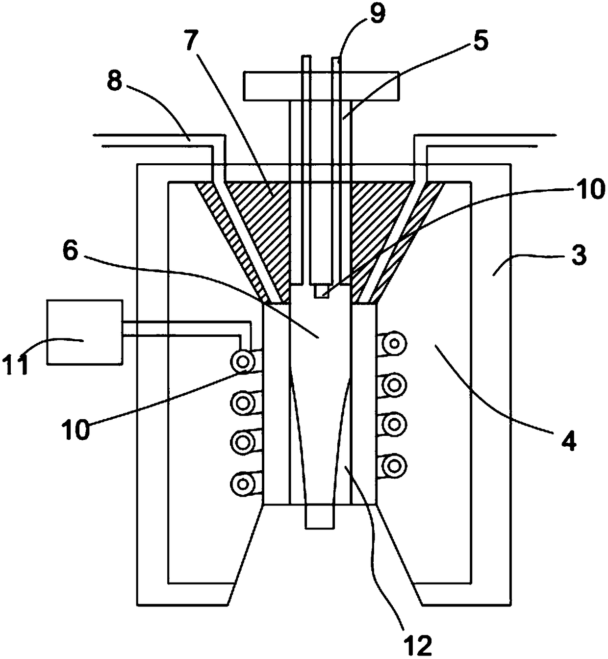 Plasma waste incinerator and incineration system thereof